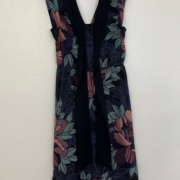 Anthropologie Maeve Dress X-Small Floral Breton midi - Picture 12 of 17